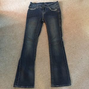 Cello Jeans, Bedazzled, Size 6